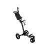 AXGLO - Vente chariot manuel 3 roues de golf V2 Push Cart Noir-Gris