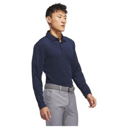 Adidas | Polo Core Long Sleeve Collegiate Navy | Vincent-golf