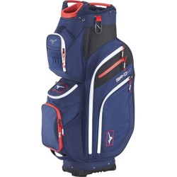 Mizuno | Vente sac portable trépied de golf BR-D4 25 Marine/Rouge