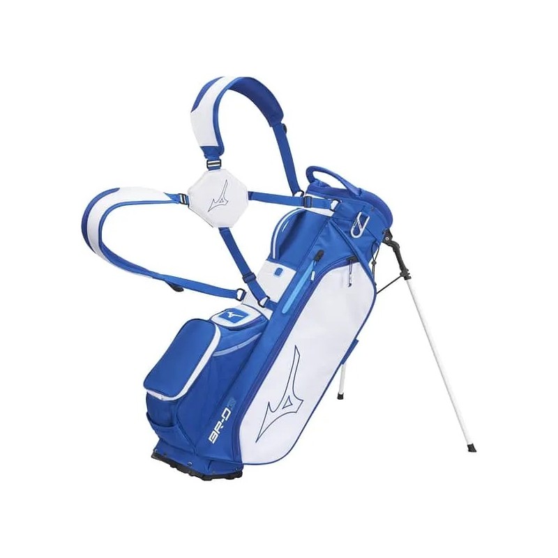 Mizuno | Vente sac portable trépied de golf BR-D3 25 Bleu Blanc