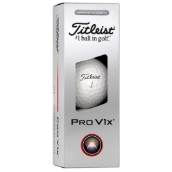Titleist | Vente balles de golf ProV1X Enhanced Alignment 25