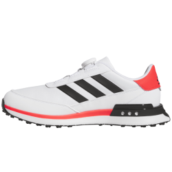 Adidas - chaussures de golf S2G Sl Boa 2024 White/Black/Lucid Red