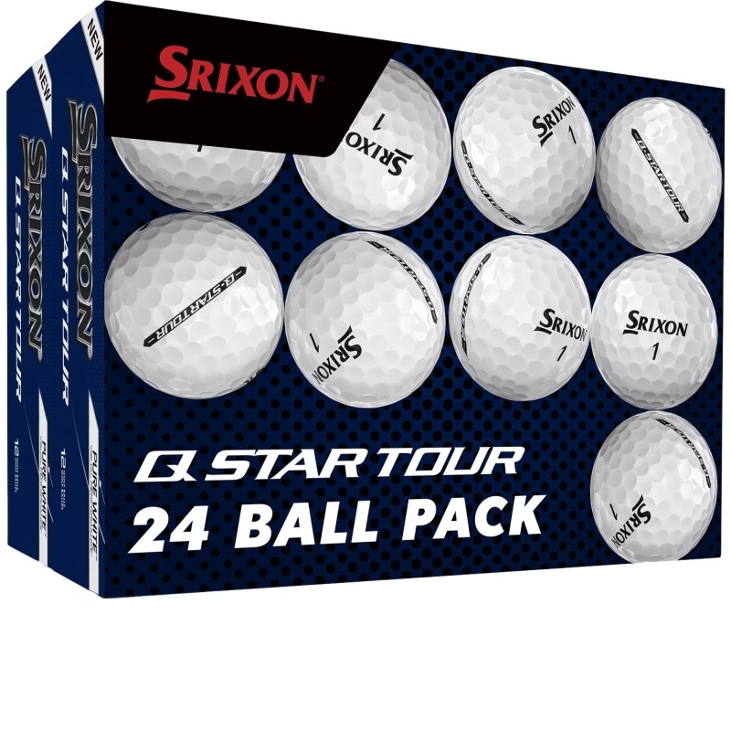 Vente balles de golf SRIXON modèle Q-Star Tour (Pack de 24 balles)