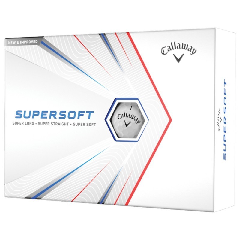 CALLAWAY - Vente balles de golf modèle SUPERSOFT 2021