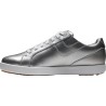 Chaussures de golf Footjoy Links Argent/Blanc pour femme