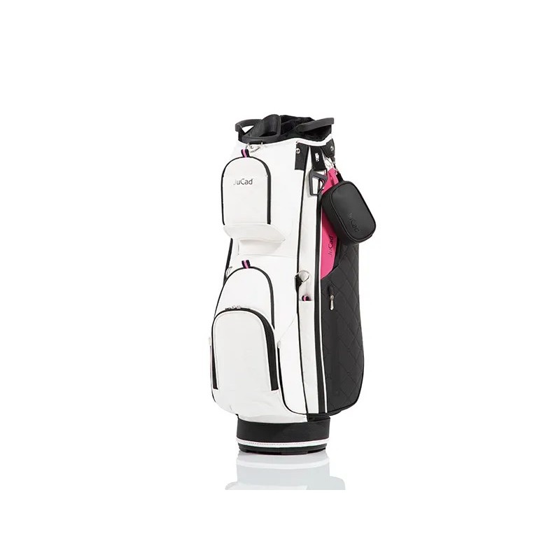 Jucad - Vente sac de golf chariot First Class Noir/Rose