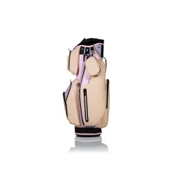 Jucad - Vente sac de golf chariot First Class Beige/Lilas/Rose