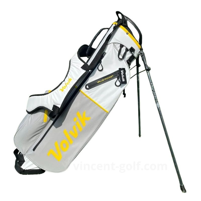 Volvik - Vente Sac Portable de golf 7" Orbiter Blanc/Gris/Jaune