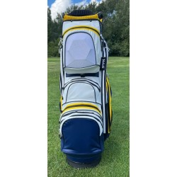 Volvik - Vente Sac Portable de golf Hurricane Marine/Blanc/Jaune