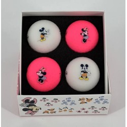 Volvik - Vente coffret 4 balles de golf Vivid Mickey et Minnie