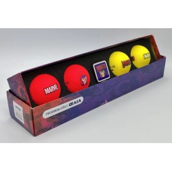 Volvik - Vente coffret 4 balles de golf Vivid Marvel Magneto