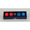 Volvik - Vente coffret 4 balles de golf Vivid Marvel Captain America
