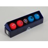 Volvik - Vente coffret 4 balles de golf Vivid Marvel Captain America