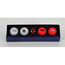 Volvik - Vente coffret 4 balles de golf Vivid Marvel Spider man