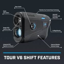 BUSHNELL - Vente jumelle Télémètre laser de golf modèle Tour V6 Shift