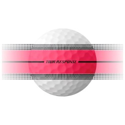Taylormade | vente balle de golf Tour Response Stripe Neon Rose