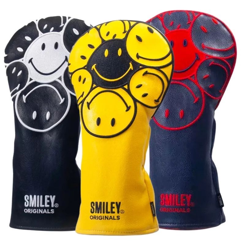 Smiley | Vente Couvre driver Smiley Original Stacked