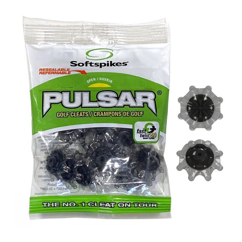 SOFTSPIKES- Vente crampons à chaussures de golf Pulsar fast twist 3.0