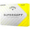 CALLAWAY - Vente balles de golf SUPERSOFT Jaune