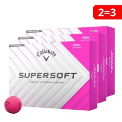 Callaway - 3 douzaines de balles de golf Supersoft en promo