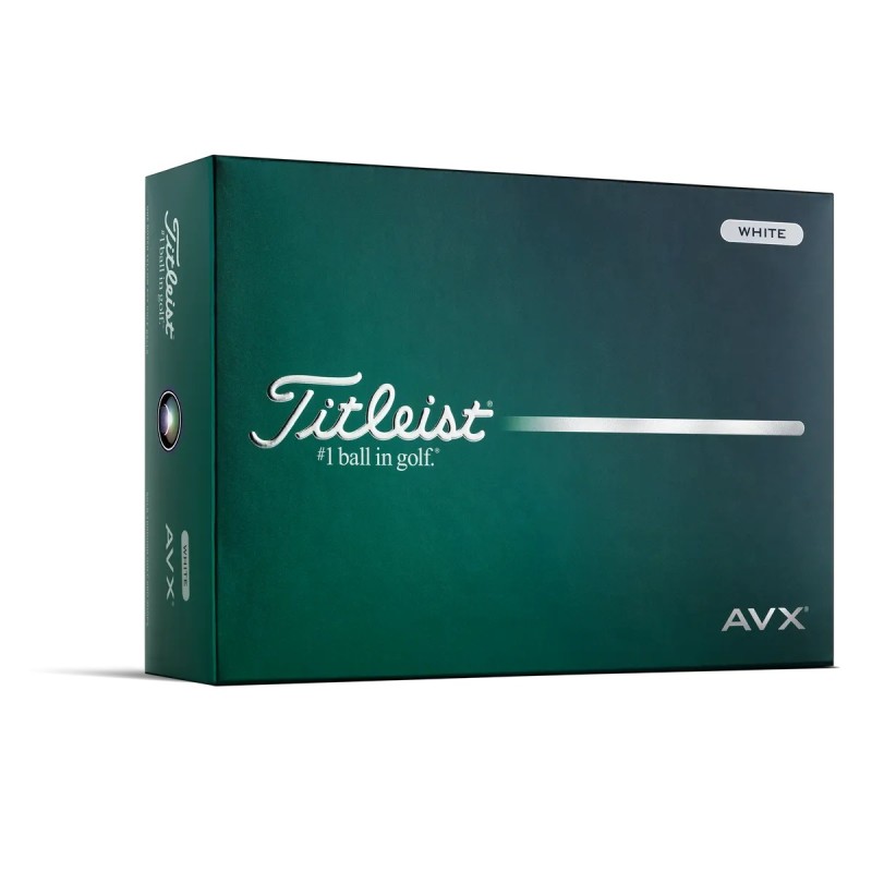 Titleist | Vente balles de golf modèle AVX 2026 White