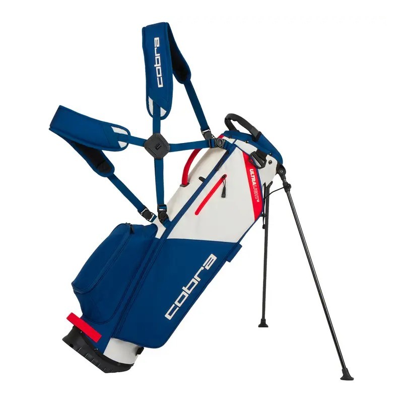 Cobra | Sac trépied Ultralight 2 Carry Blanc/Bleu/rouge