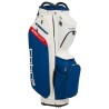 Cobra | Sac Chariot Ultralight 2 Cart Bag Blanc/Bleu/rouge
