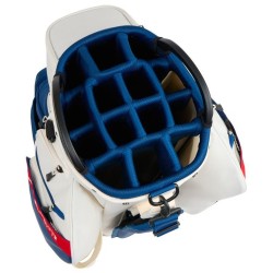 Cobra | Sac Chariot Ultralight 2 Cart Bag Blanc/Bleu/rouge
