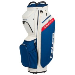 Cobra | Sac Chariot Ultralight 2 Cart Bag Blanc/Bleu/rouge
