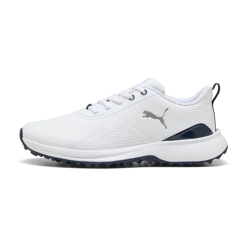 Puma | Vente chaussures de golf Fusion Grip 6 Evo Blanc/Argent