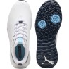 Puma | Vente chaussures de golf Fusion Grip 6 Evo Blanc/Argent