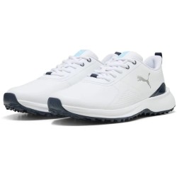 Puma | Vente chaussures de golf Fusion Grip 6 Evo Blanc/Argent