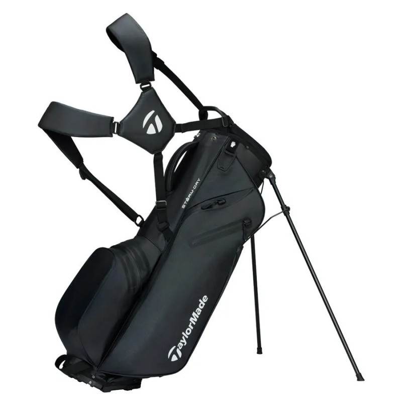 Vente sac portable de golf Taylormade Stormdry Stand Black