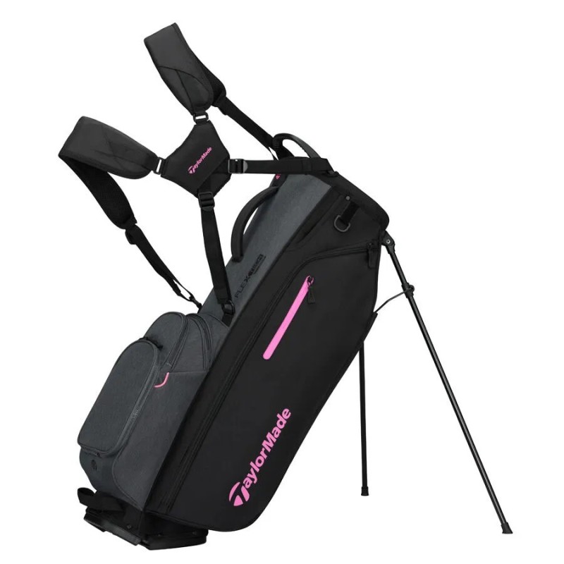 Vente sac portable Taylormade FlexTech Crossover Gris/Rose