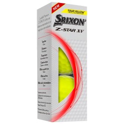 Srixon | Vente balles de golf modèle Z Star XV Jaune