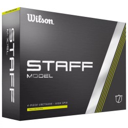Wilson | vente balles golf modèle staff model Jaune