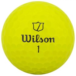 Wilson | vente balles golf modèle staff model Jaune