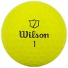 Wilson | vente balles golf modèle staff model Jaune