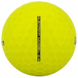 Wilson | vente balles golf modèle staff model X Jaune