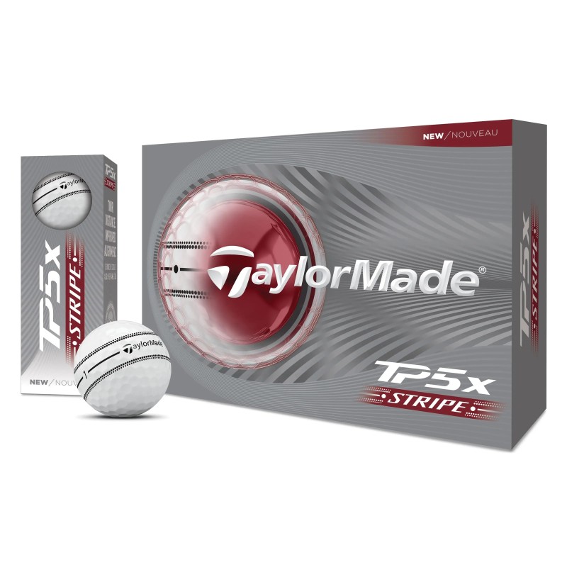 TaylorMade | ventes balles de golf TP5x Stripe 2026