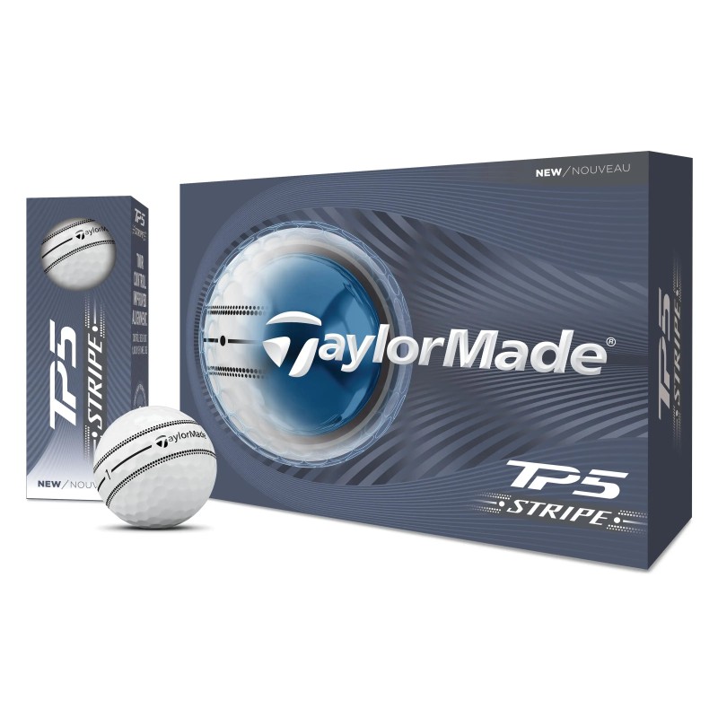 TaylorMade | Ventes Balles de golf TP5 Stripe 2026