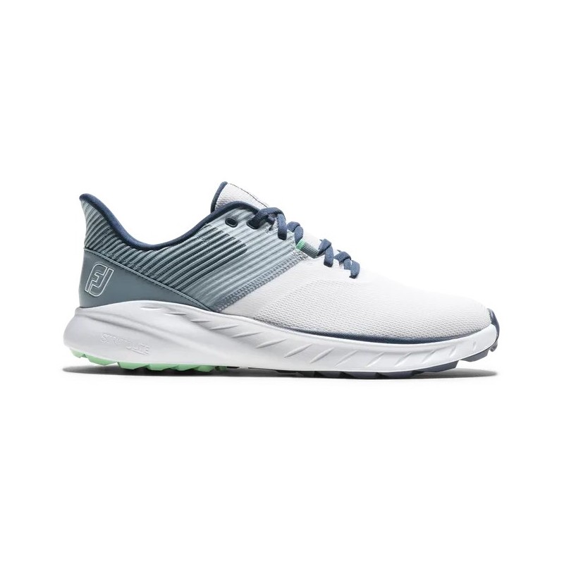 Footjoy | Chaussures de golf homme Flex Blanc/Bleu/Vert