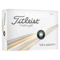 Titleist | Vente Balles de Golf Velocity Blanches 2024