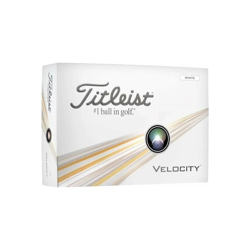 Titleist | Vente Balles de Golf Velocity Blanches 2024