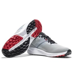 Footjoy | Chaussures de golf homme Flex Gris/Marine/Rouge
