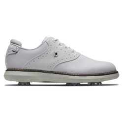 FootJoy | Chaussures de golf Traditions Junior Blanc/Blanc/Gris