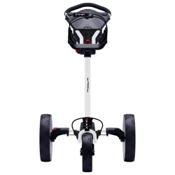 Chariot manuel de golf Big Max modèle blade trio blanc