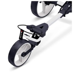Chariot manuel de golf Big Max modèle blade trio blanc