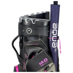 Big max | Vente sac chariot Drilite silencio 3 Anthracite/Noir/rose