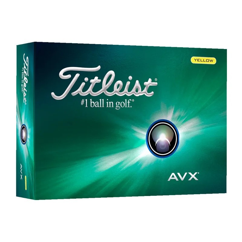 Titleist - vente balles de golf AVX Yellow 2024